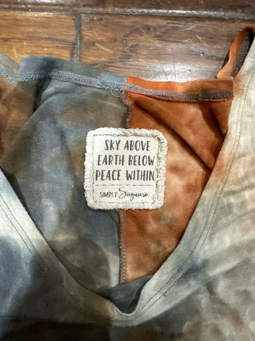 Simply Saguaro Tie-Dye Tank Swing Dress with Pockets - Picture 2 of 3